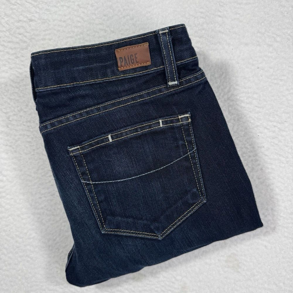 PAIGE Dark Blue Skinny Jeans